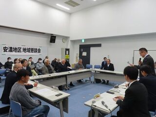 写真：第399回地域懇談会＜安濃地区＞