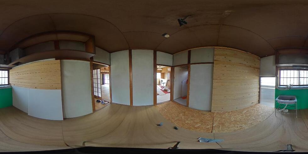 360°カメラ　台所