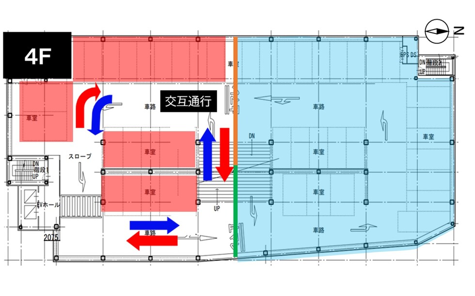 アスト工事3階交通規制図