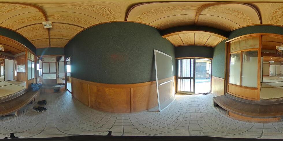 360度カメラ　玄関