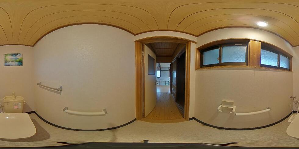 360度カメラ　トイレ