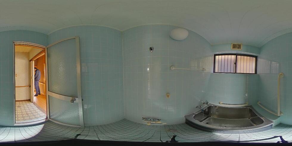 360度カメラ　風呂