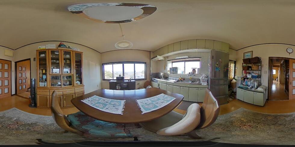 360度カメラ　台所