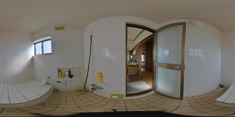 360度カメラ　風呂