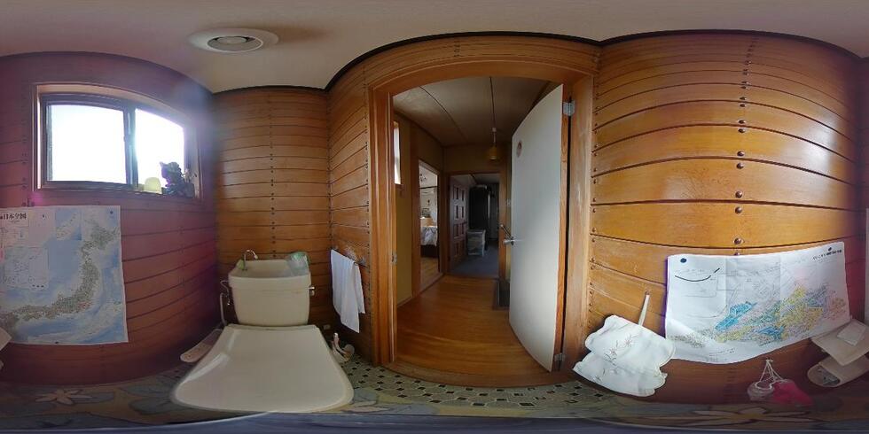 360度カメラ　トイレ