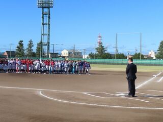 写真：MIEカップ2026三重県中学生硬式野球交流大会 挨拶