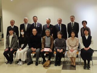 写真：第10回齋藤拙堂顕彰吟道大会、俳句・短歌表彰式 表彰