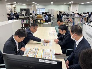 国土交通省訪問 総合政策局 西山茂樹社会資本整備政策課長