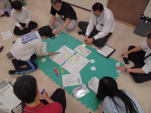 写真：第9回会議　対話の様子2