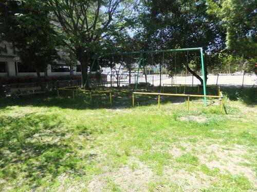 写真：掃除後の広場