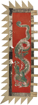 唐人踊 大幟(降龍図)の写真