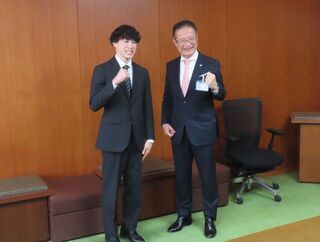 写真：体操天皇杯第80回全日本体操競技個人総合選手出場選手来訪