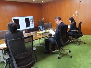 写真:第22回新型インフルエンザ等対策推進会議