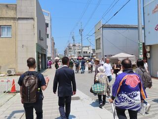 写真:第37回津市物産まつり・第63回高虎楽座・第42回津市民緑と花の市