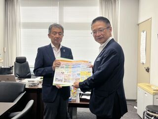 写真:国土交通省道路局訪問