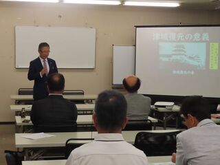写真:津城復元の会総会