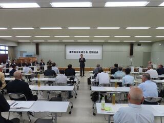 写真:津市自治会連合会定期総会
