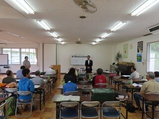 写真:第7回みさと化石の会総会