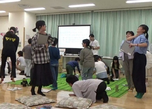 グループ分けのためのキャラクター合わせゲーム