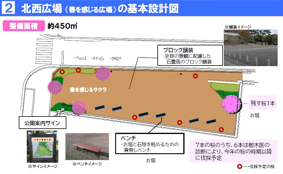 北西広場整備概要
