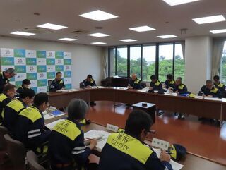 写真:第2回津市災害対策本部会議