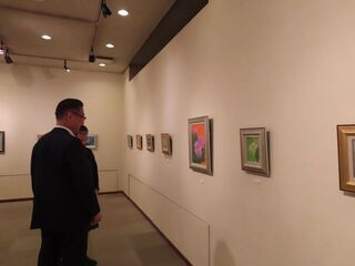 写真:岡林まち子展 鑑賞