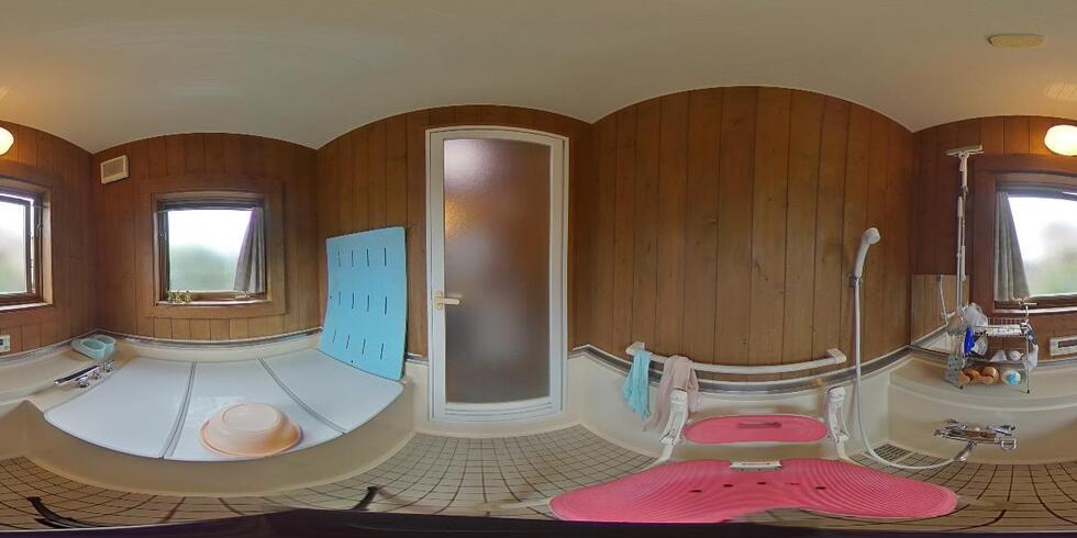 360°カメラ　風呂