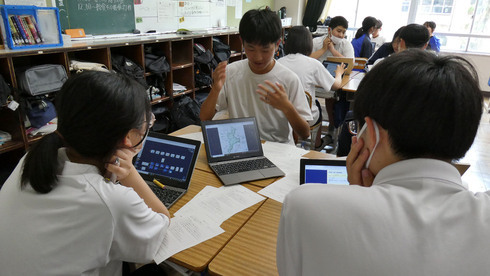 子ども達が対話しながら授業を進める
