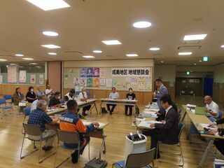 写真:第402回地域懇談会<成美地区>