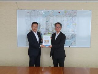 写真:津市事業要望活動道路部長