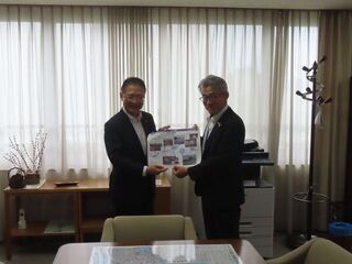 写真:津市事業要望活動中部地方整備局長