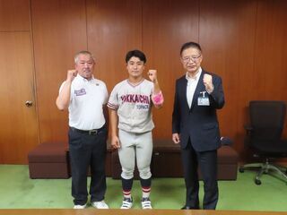 写真:エイジェックカップ第57回日本少年野球選手権大会 出場選手 来訪