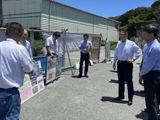 写真:関東・東海地区漁港漁場協議会 現地視察