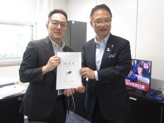 写真：・松原英憲官房審議官（上下水道）