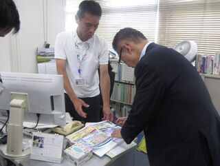 写真：都市局 ・林良太郎街路交通施設課街路事業調整官