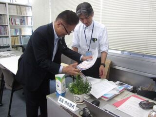 写真：西川昌宏国道・技術課長