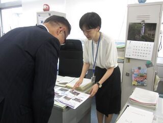 写真：水管理・国土保全局 ・田中里佳治水課流域治水企画官