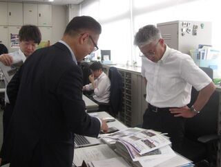 写真：・西澤賢太郎河川計画課長