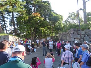 第20回津・お城クリーン作戦 挨拶(お城公園)