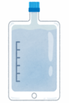 イラスト:腹膜透析・使用済みバッグ類