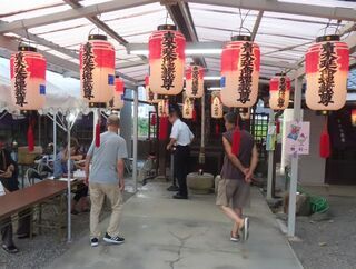 写真:夏まつり 挨拶1