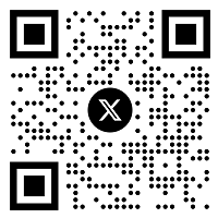 津市消防本部【公式】XのQRコード