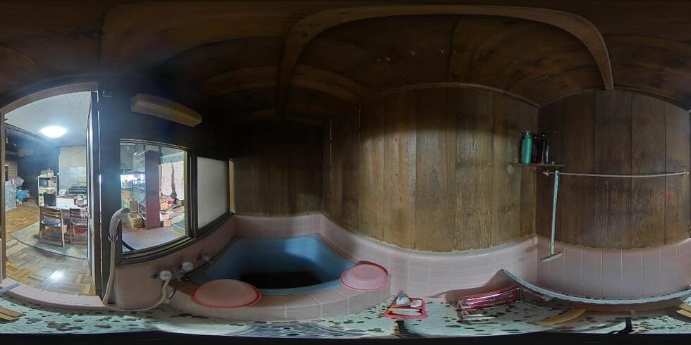 360°カメラ　風呂