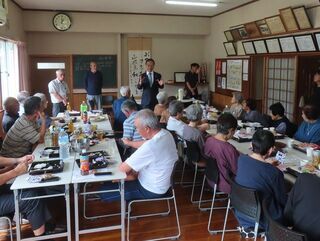 写真：地区敬老会 挨拶（市内各所）5