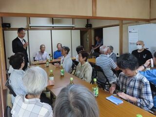 写真：地区敬老会 挨拶（市内各所）4