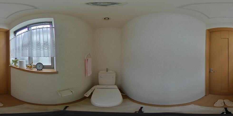 360°カメラ　トイレ