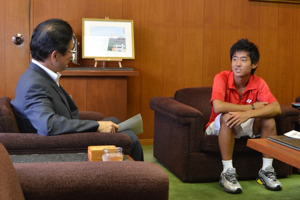 Junior DAVIS CUP 16歳以下国別対抗戦出場挨拶