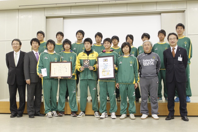 全日本ユース（U-15）フットサル大会出場挨拶