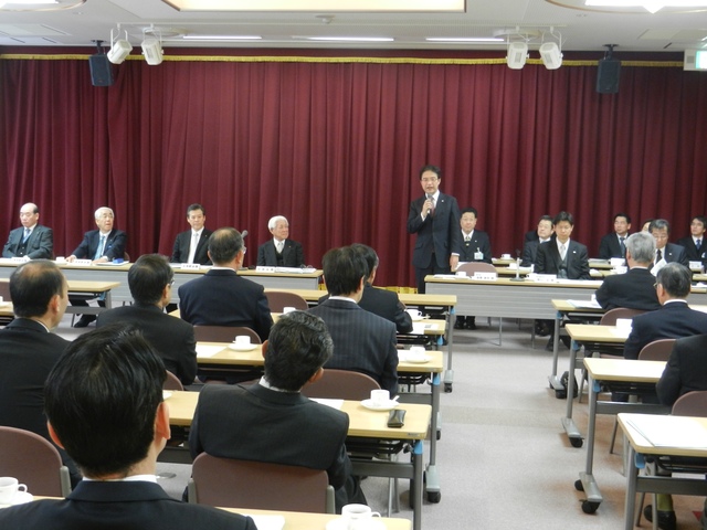 津商工会議所主催 市長ほか市幹部を囲む懇談会