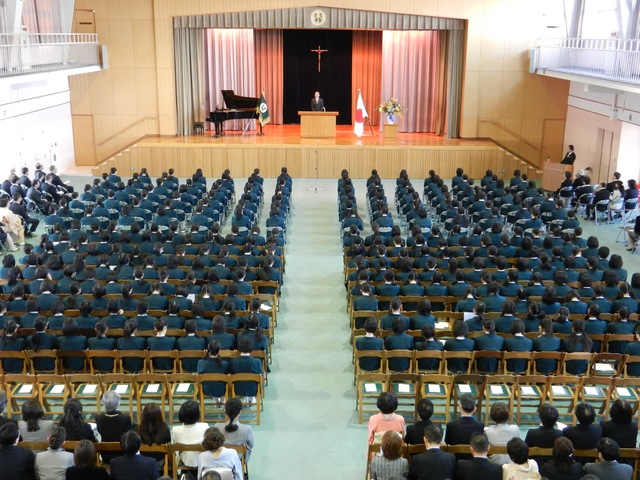 セントヨゼフ女子学園高等学校 第51回卒業証書授与式